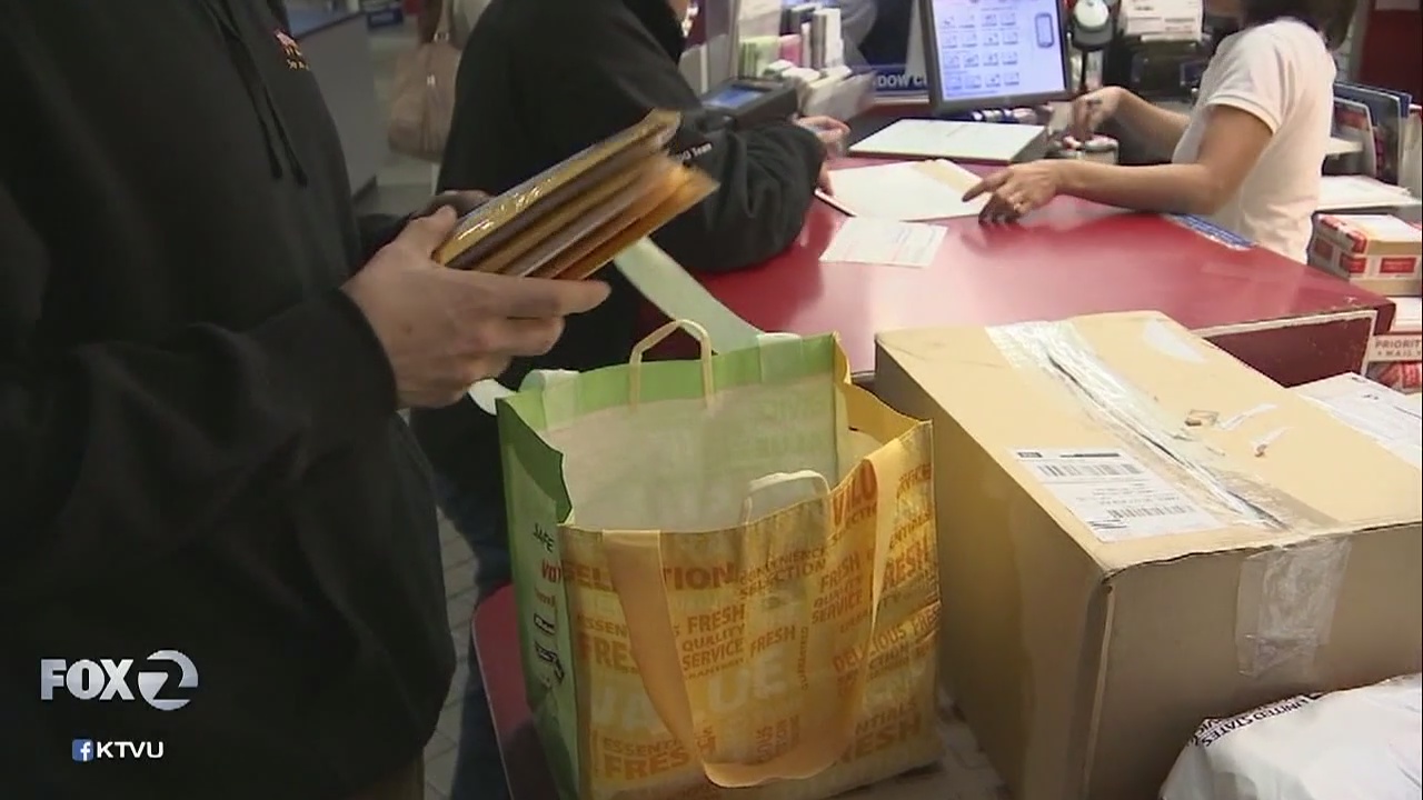 All hands on deck for USPS' busiest day