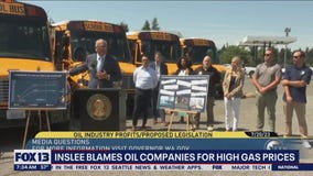 Inslee blames oil companies for high gas prices