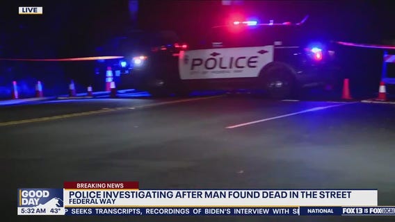 Police investigate after man found dead in Federal Way