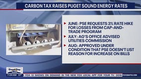 Carbon Tax raises Puget Sound Energy rates