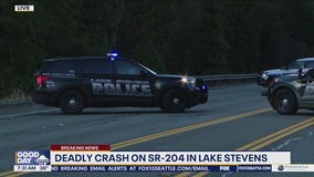 Deadly crash on SR 204 in Lake Stevens