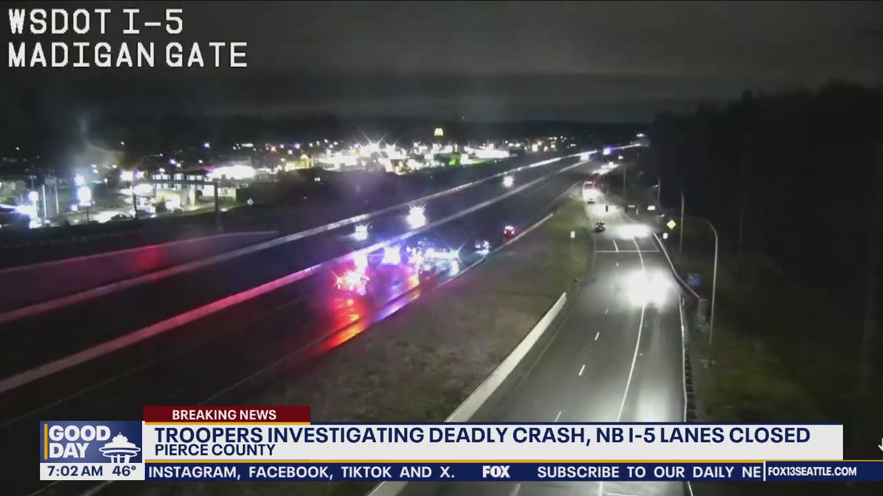 Woman killed by suspected DUI driver near JBLM