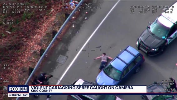 Man, woman arrested for vehicle thefts, carjacking after police pursuit in Kent