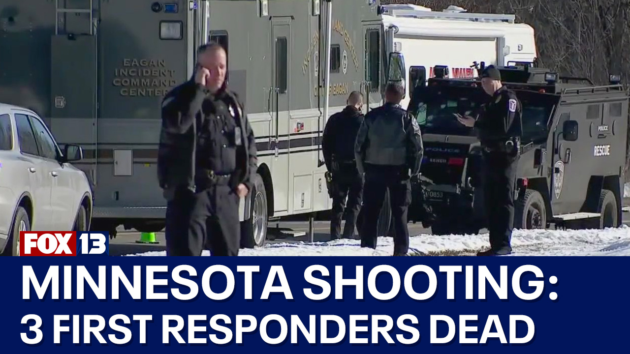 2 officers, 1 firefighter killed in Minnesota shooting