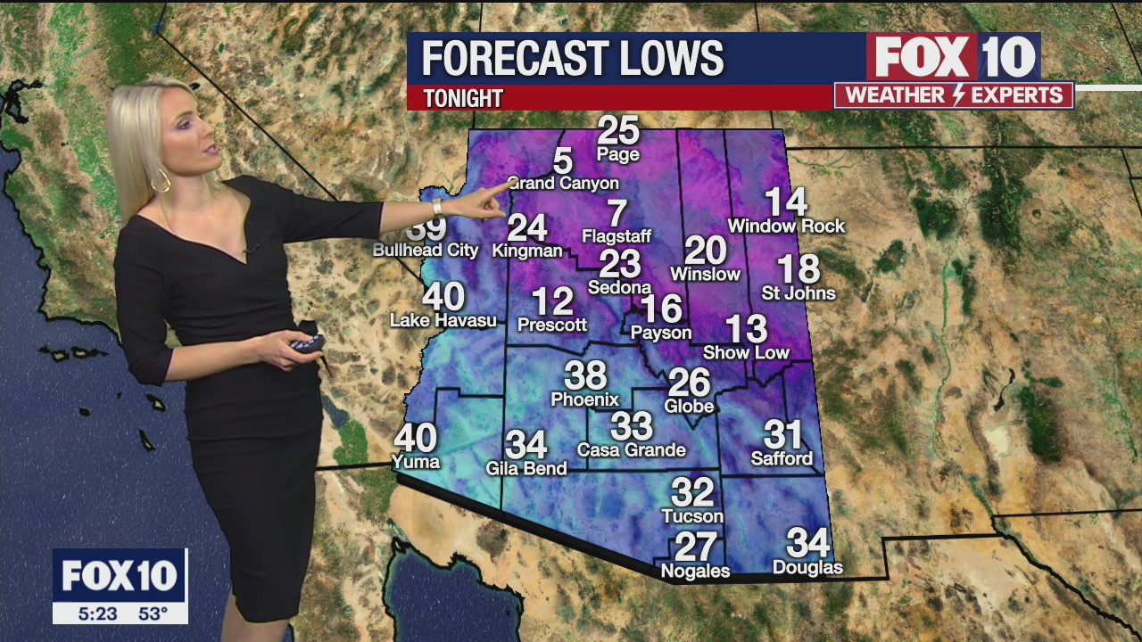 5 p.m. Weather Forecast - 2/23/22