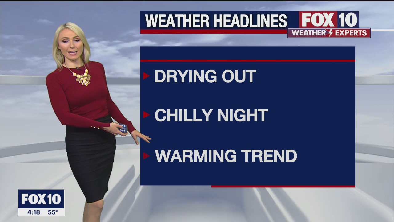 4PM Weather Forecast - 2/24/2022