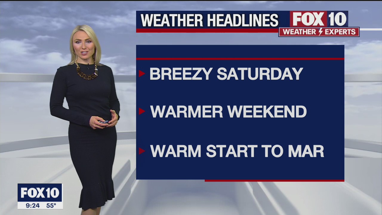Evening Weather Forecast - 2/25/2022