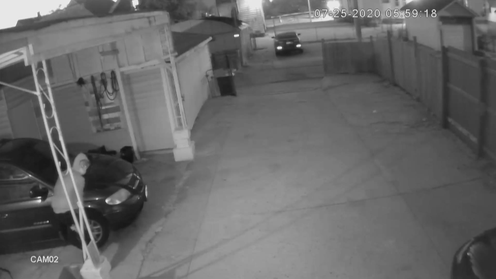 Police seek man caught on camera popping tires near Buffum and Concordia