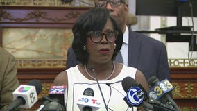 Philadelphia Councilwoman Cherelle Parker reacts to Mayor Kenney's comments