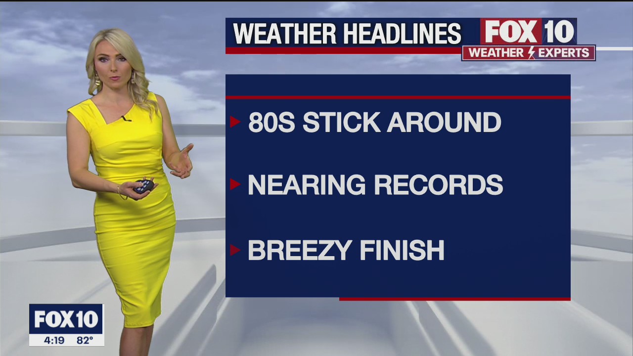 4 p.m. Weather Forecast - 3/1/22