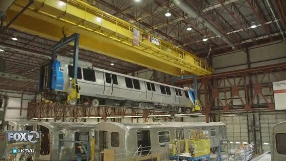 New BART cars go into service Friday