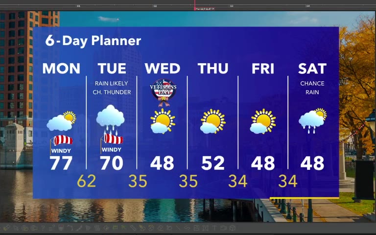 Forecast from Meteorologist Stephanie Barichello