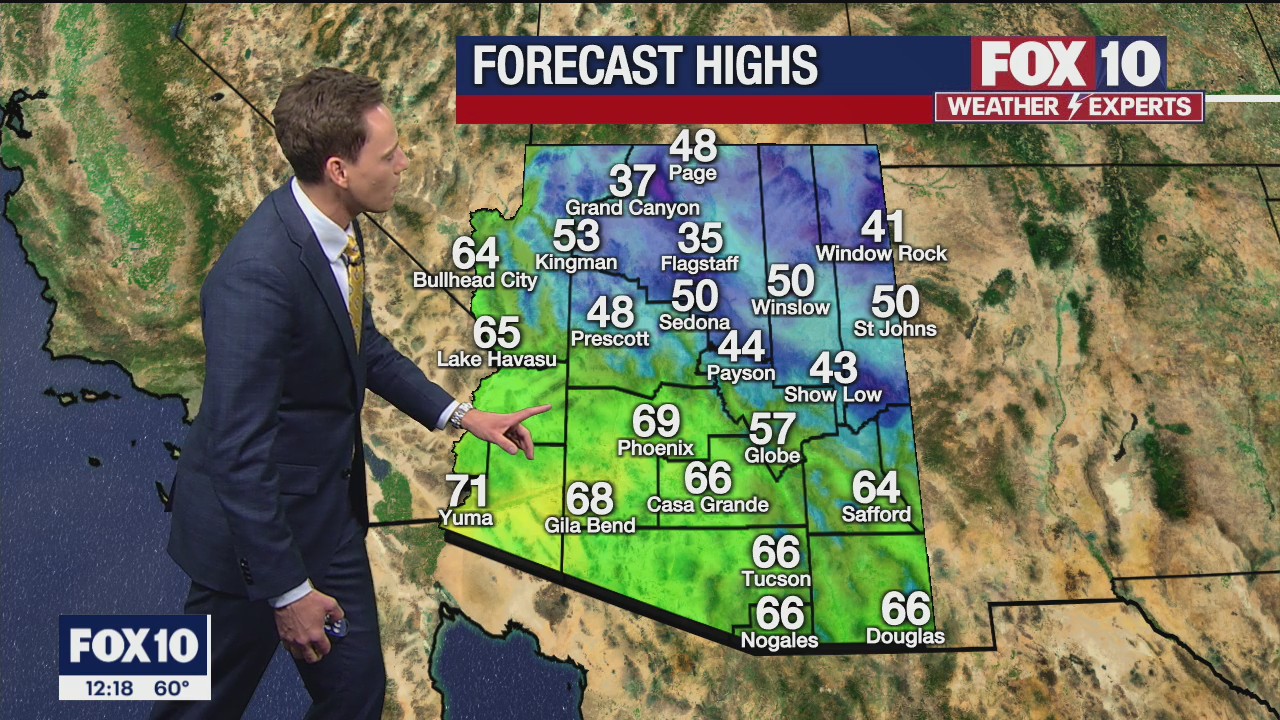 Noon Weather Forecast - 3/7/22