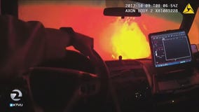 Body-cam video shows sheriffs deputy braving flames