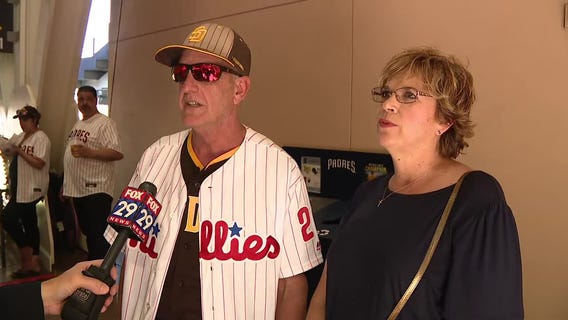 Parents of Phillies pitcher Aaron Nola, Padres Austin Nola discuss NLCS matchup