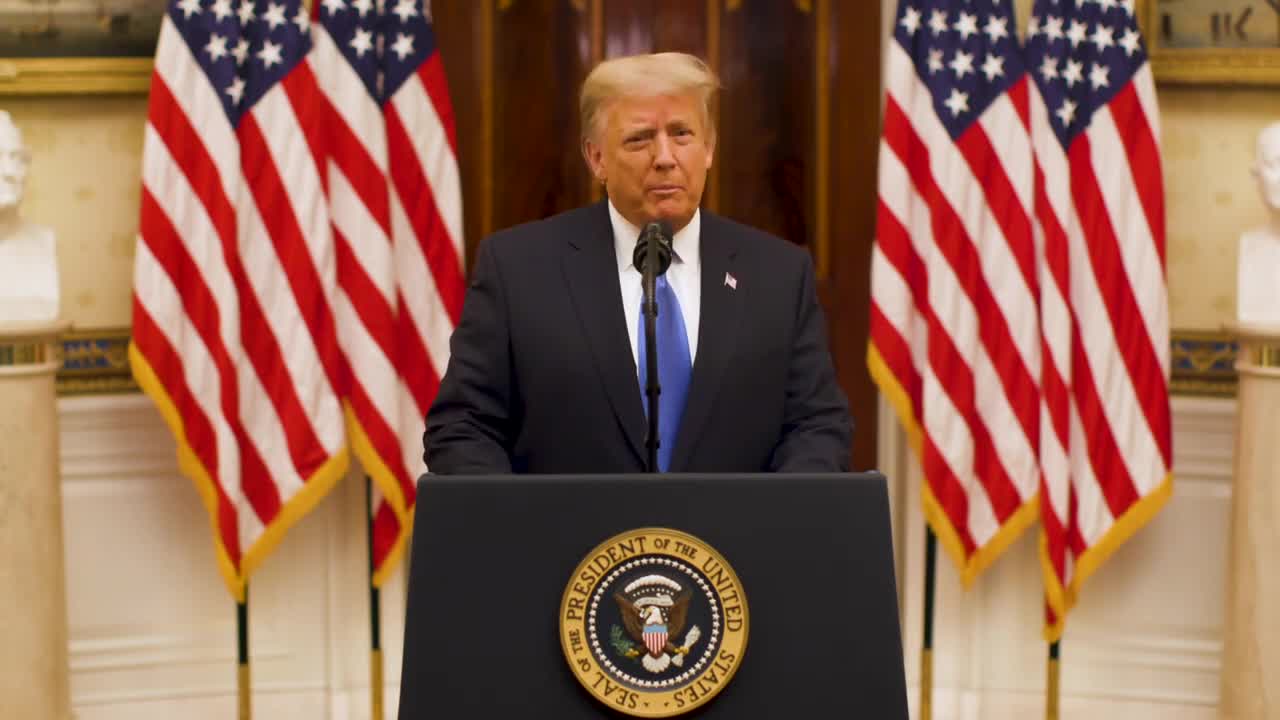 Watch President Donald Trump's farewell speech