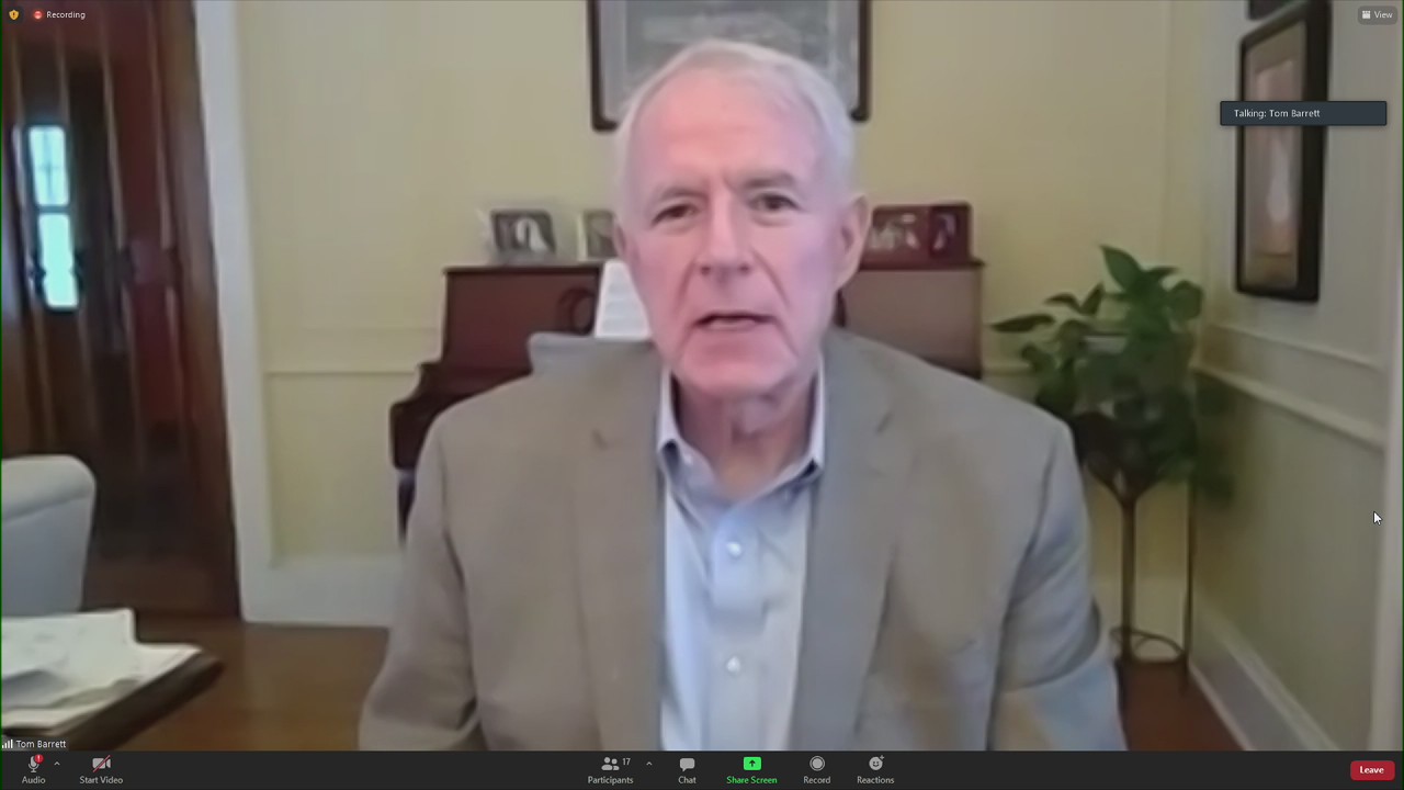 Mayor Barrett talks about COVID-19 vaccine distribution