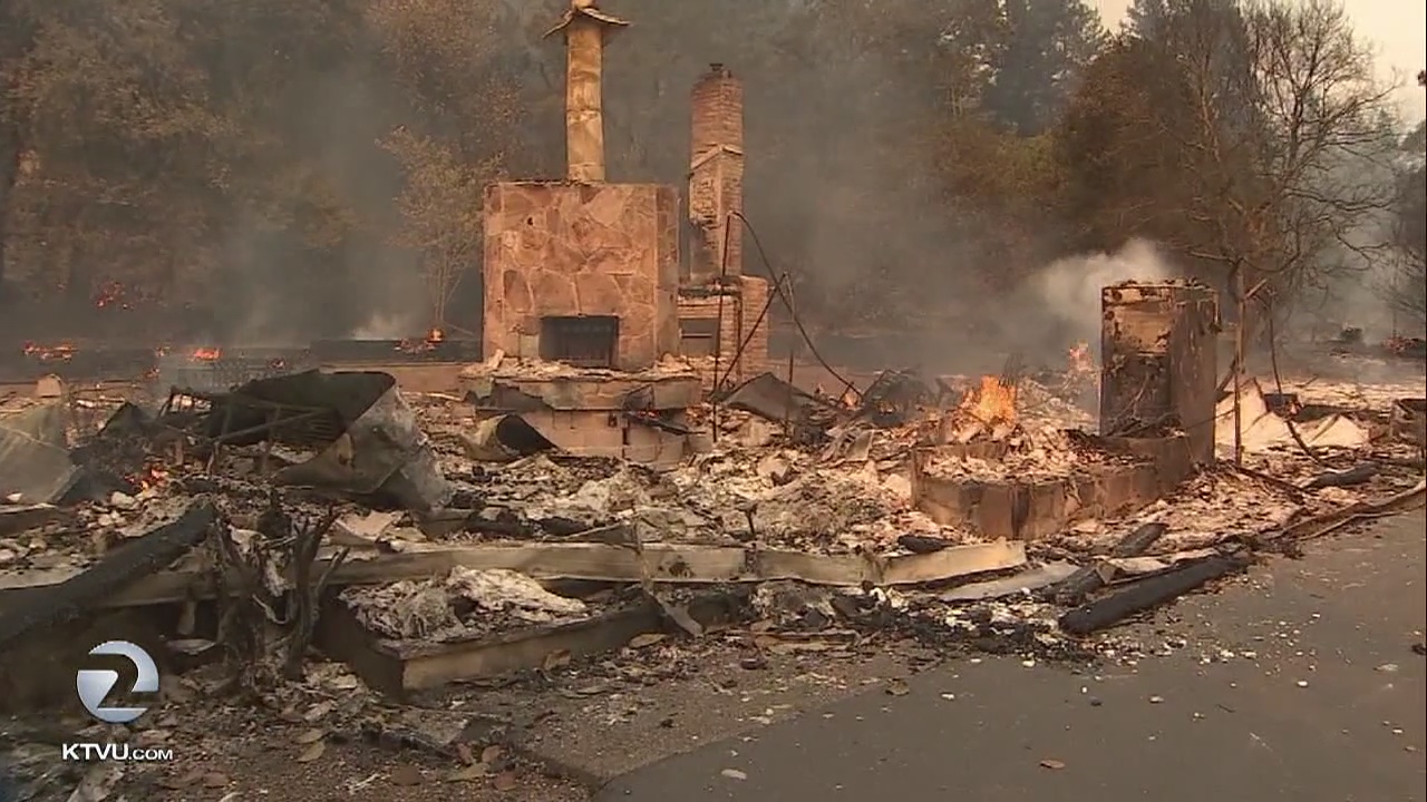 Massive firefighting efforts continue in the North Bay