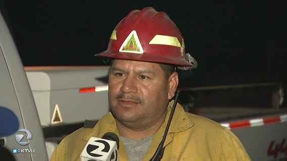 Firefighters gaining ground