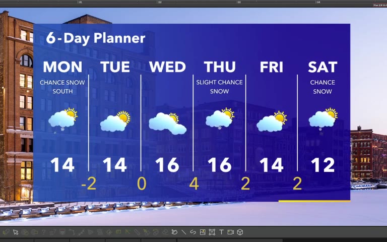 Forecast from Meteorologist Stephanie Barichello