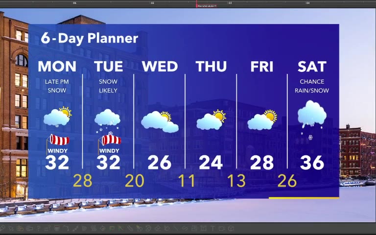 Forecast from Meteorologist Stephanie Barichello