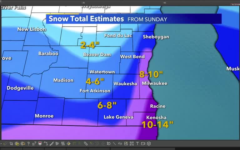 Forecast from Meteorologist Stephanie Barichello