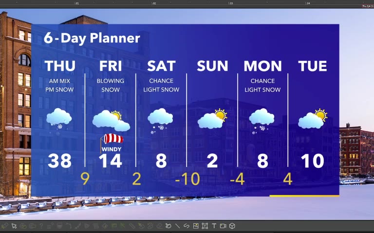 Forecast from Meteorologist Stephanie Barichello