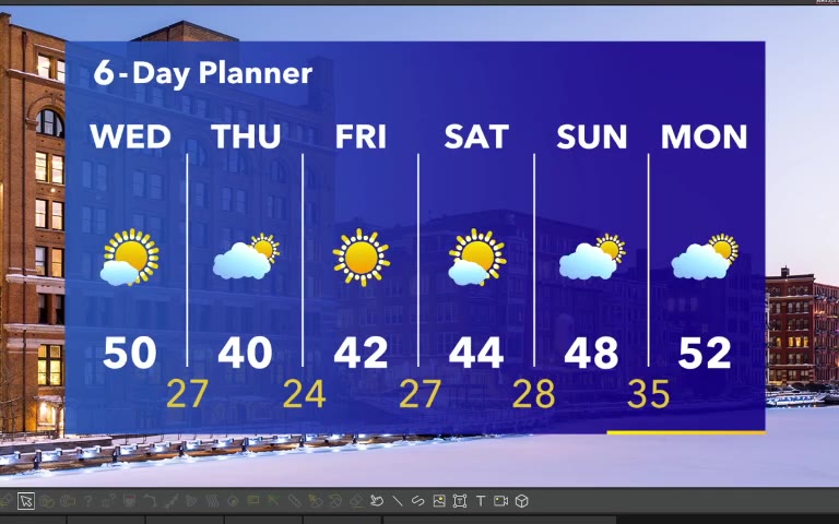 Forecast from Meteorologist Stephanie Barichello