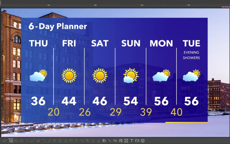 Forecast from Meteorologist Stephanie Barichello