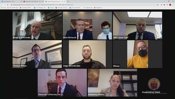 Kyle Rittenhouse virtual hearing in Kenosha County court (part 2)