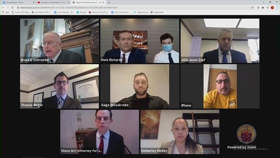 Kyle Rittenhouse virtual hearing in Kenosha County court (part 1)