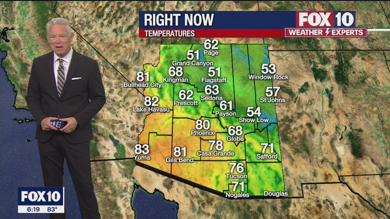 6PM Weather Forecast - 3/18/2022