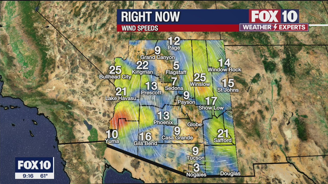 9AM Weather Forecast - 3/21/2022