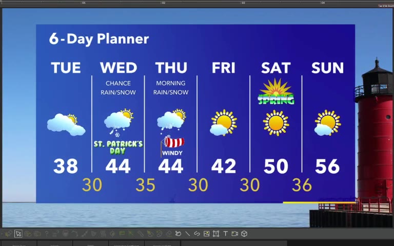 Forecast from Meteorologist Stephanie Barichello