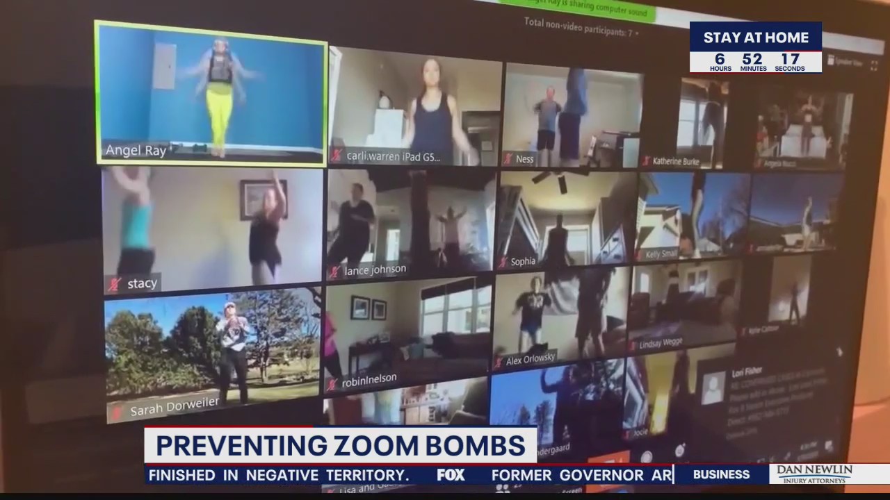 Preventing Zoom-bombing, or video hacking