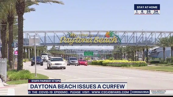 Daytona Beach to issue curfew