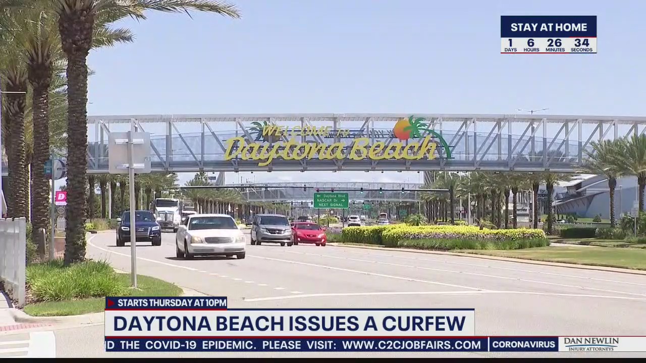 Daytona Beach to issue curfew