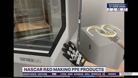 NASCAR Research and Development making PPE products