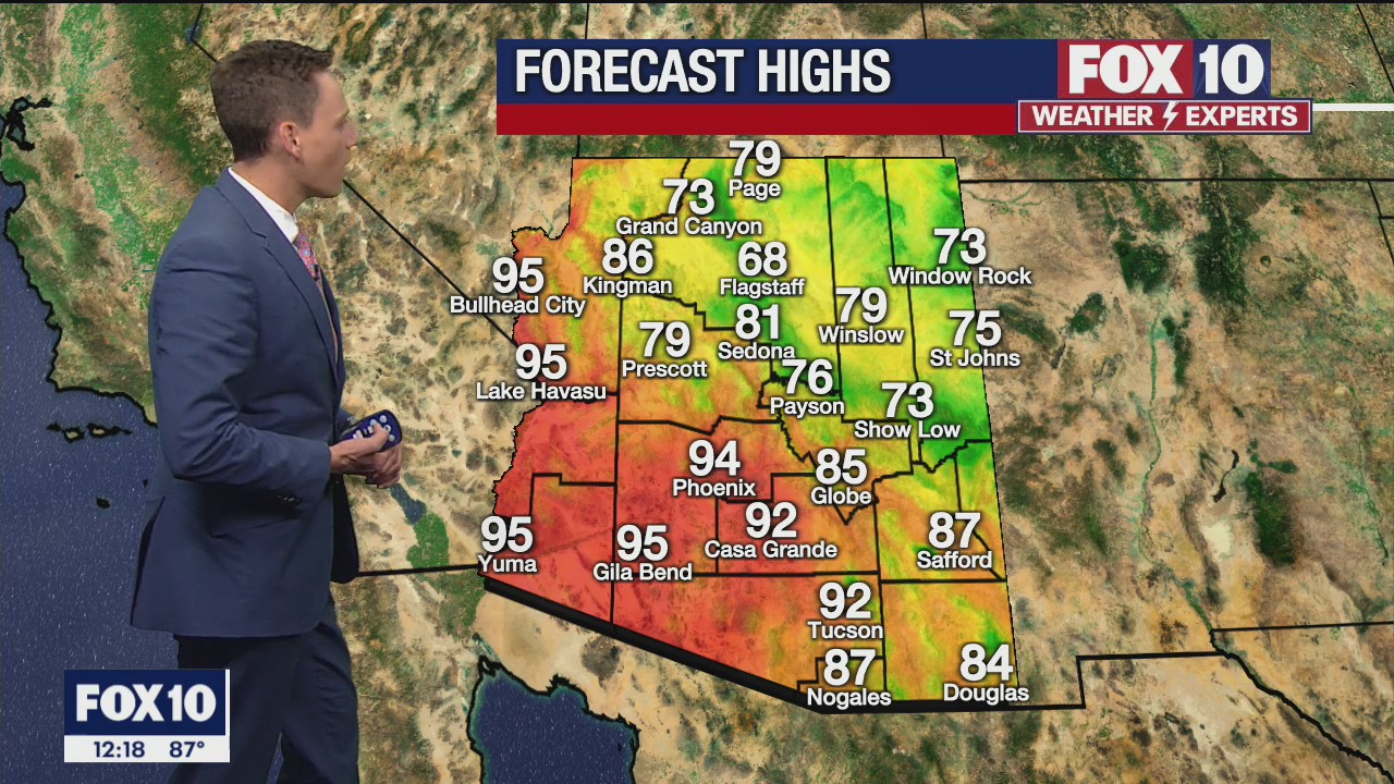 Noon Weather Forecast - 3/25/22