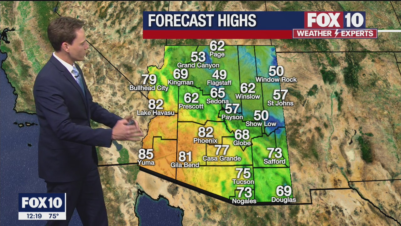 Noon Weather Forecast - 3/22/22