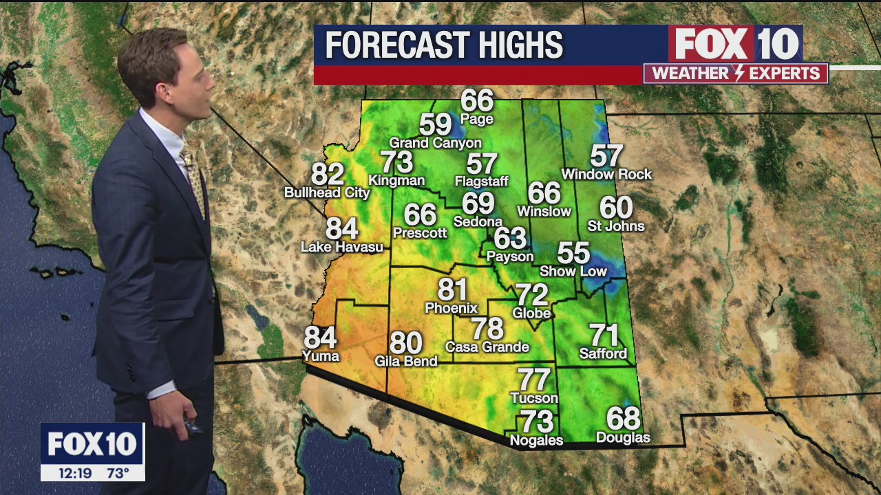 Noon Weather Forecast - 3/23/22