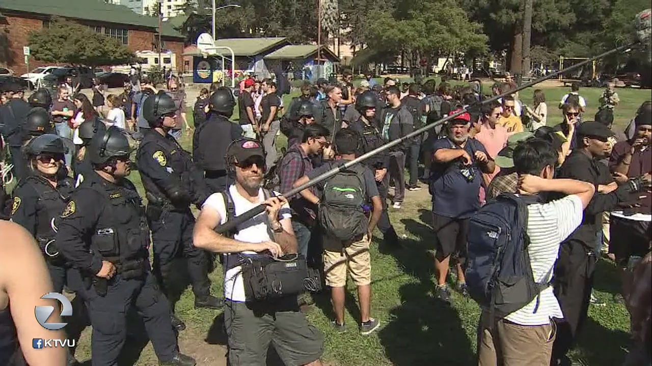 Berkeley teacher arrested for inciting riot at mostly peaceful Patriot Prayer rally