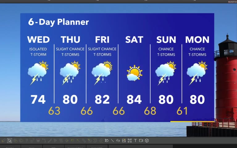 Forecast from Meteorologist Stephanie Barichello