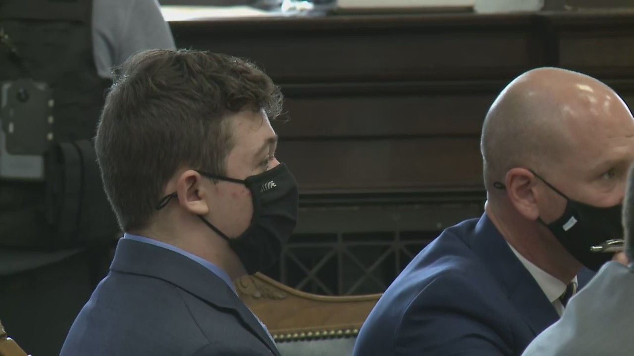 Kyle Rittenhouse makes his first in-person court appearance during a pretrial hearing