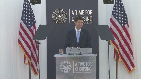 Paul Ryan partial remarks from Reagan Library