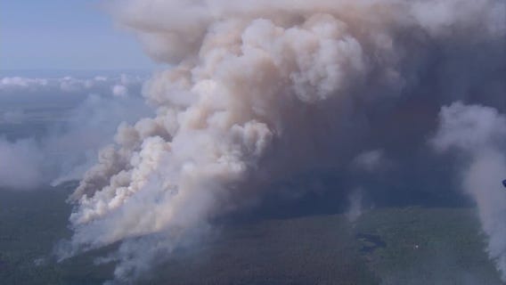 Wildfire burns thousands of acres of land in New Jersey