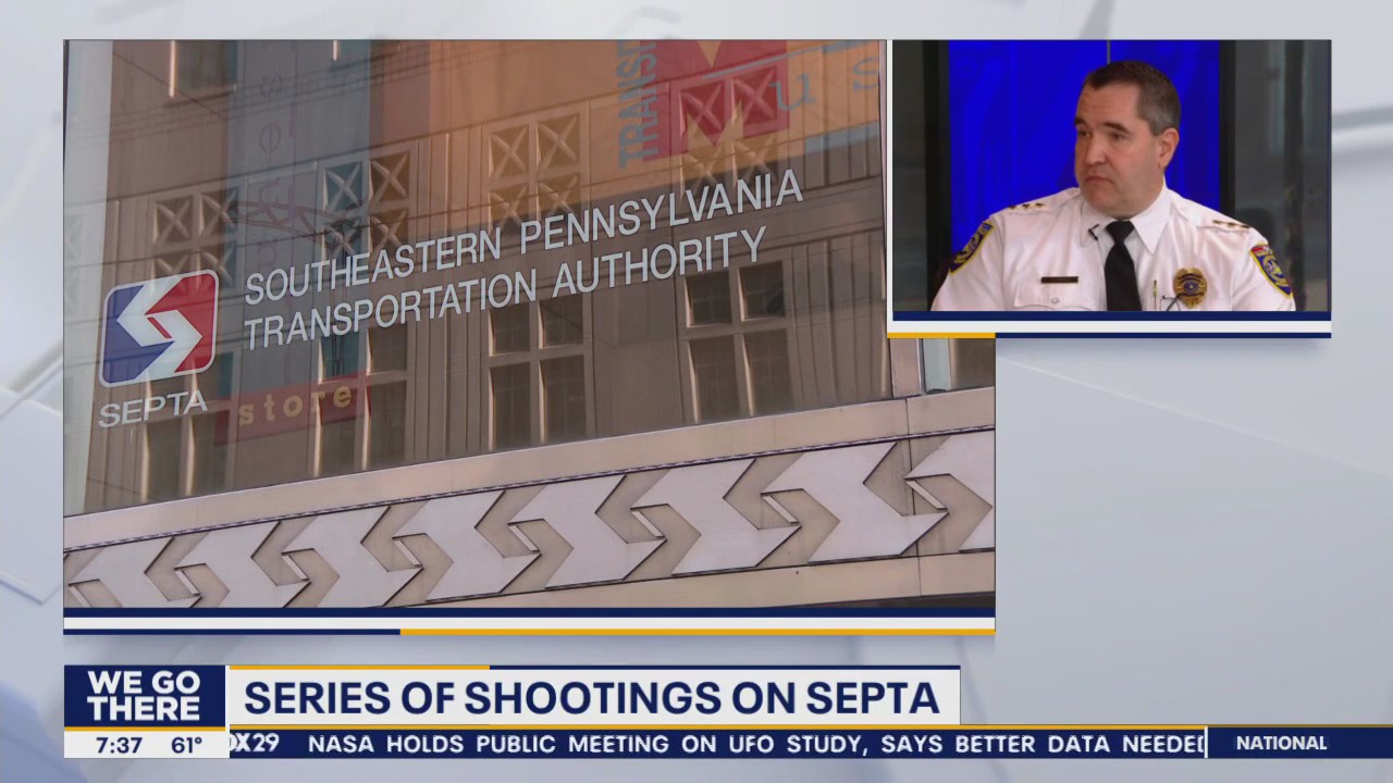 SEPTA's new police chief talks safety plans amid series of shootings