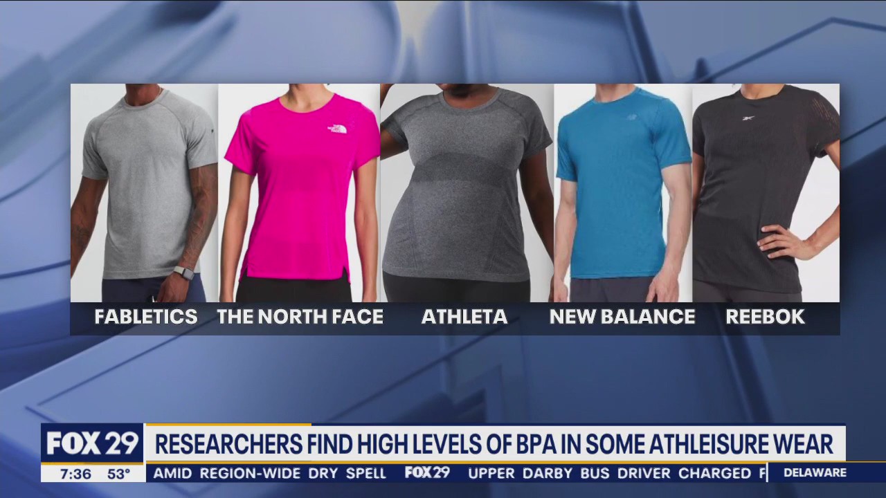 Watchdog group warns consumers about health risks from athletic wear brands