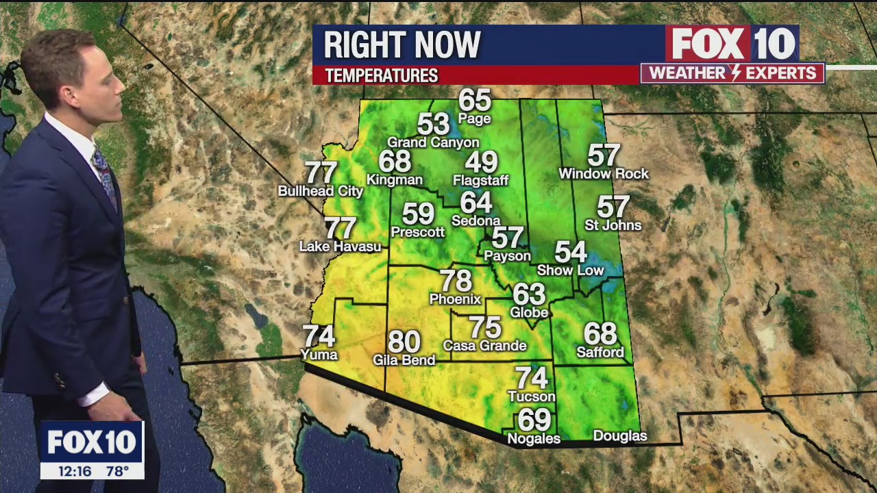 Noon Weather Forecast - 3/31/22
