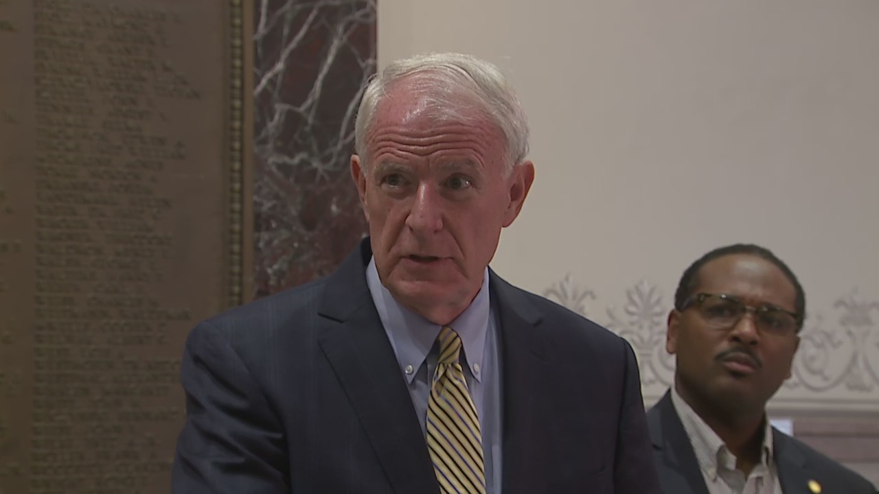 Mayor Tom Barrett speaks about tentative settlement reached with Alfonso Morales